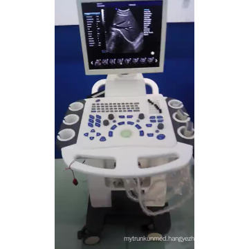 2D/3D/4D Trolley Cheapest Color Doppler Ultrasound Machine